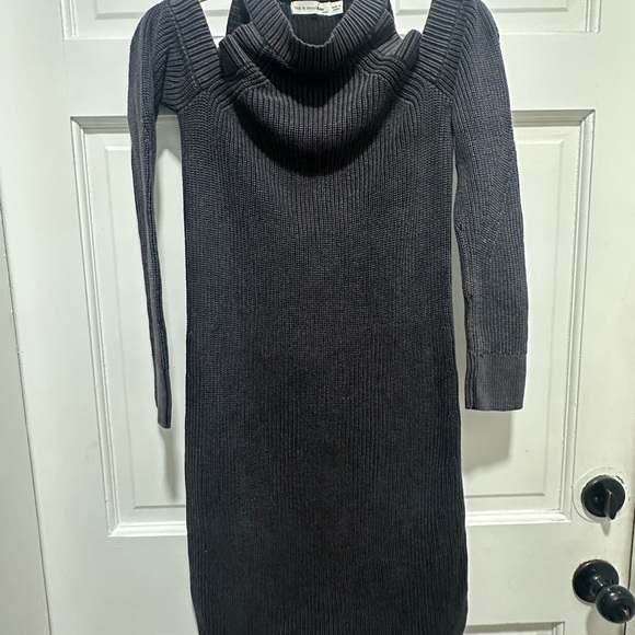Rag & Bone Dana Cold Shoulder Dress Size XS NWOT - Picture 5 of 7
